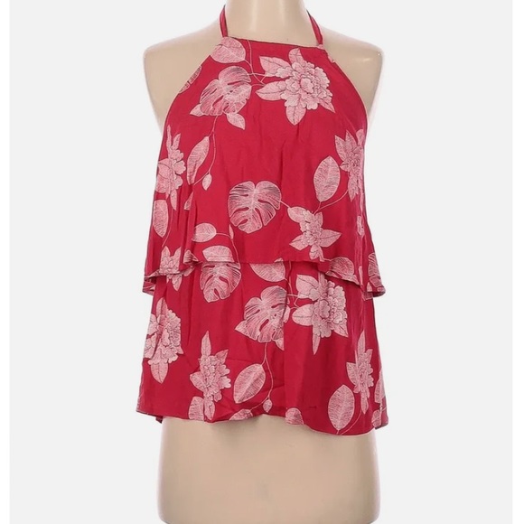 NWTS Roxy Red Halter Top - Picture 2 of 12